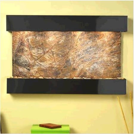 Adagio Adagio SSS1506 Sunrise Springs - Brown Rainforest Marble Wall Fountain SSS1506